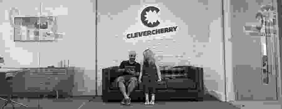 CleverCherry office reception area