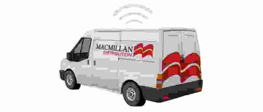 Macmillan Distribution delivery vehicle
