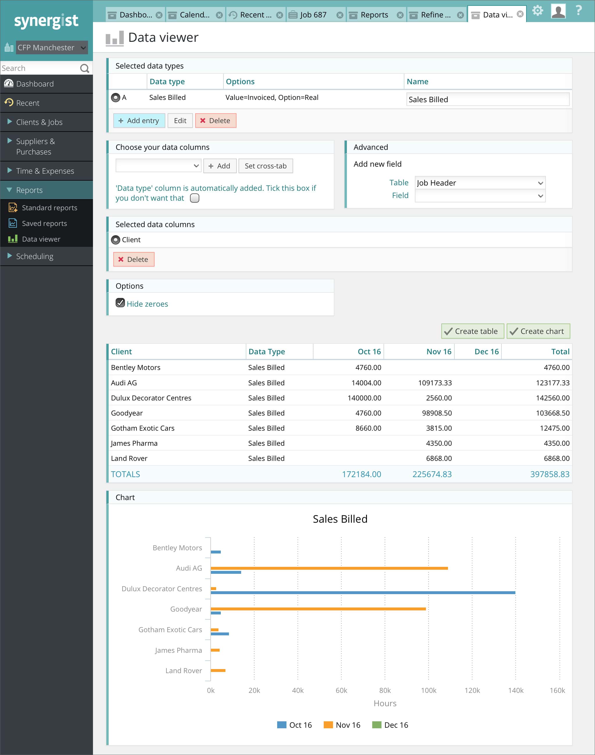 Synergy Reporting Synergist Release Summary - Version 12.0 | Synergist